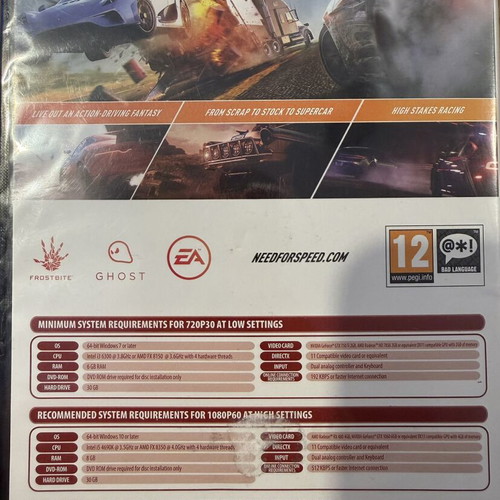 Need for Speed Payback PC παιχνίδι καινούργιο