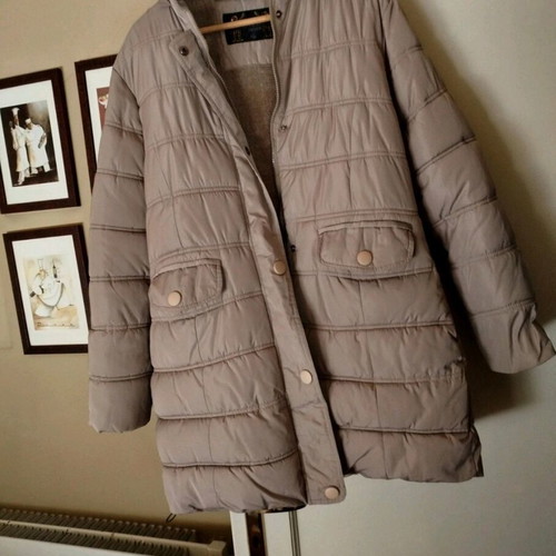 E&D XL jacket used, winter, beige