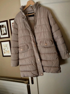 E&D XL jacket used, winter, beige