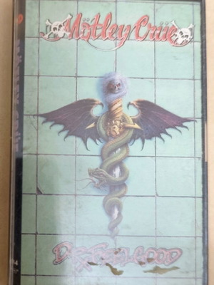 Motley Crue Dr. Feelgood касета като нова, рядко издание от 1989 г. в Гърция