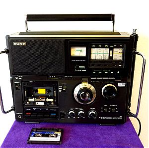 SONY  CF-950S.   Cassette-Corder 5Band Radio FM/MWSW1 SW2 SW3