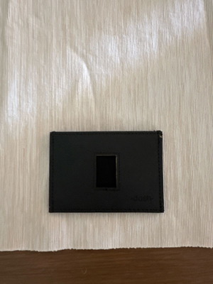 Dash men's slim wallet new, black