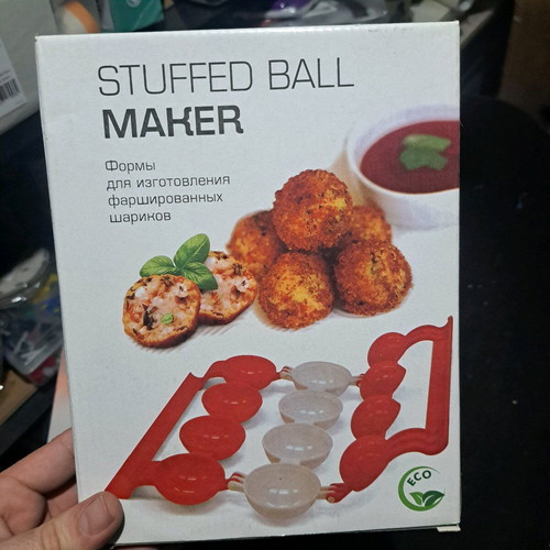 Stuffed ball maker new