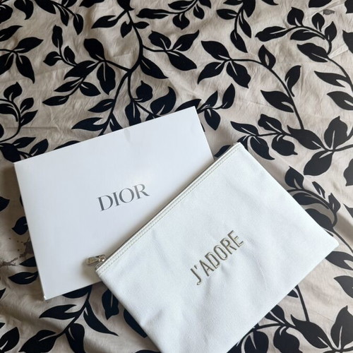 Dior J’Adore White Toiletry Bag New