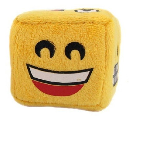 Suction toy faces plush new, 6 cm