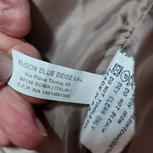 Women's jacket like new, spring and autumn, beige faux leather