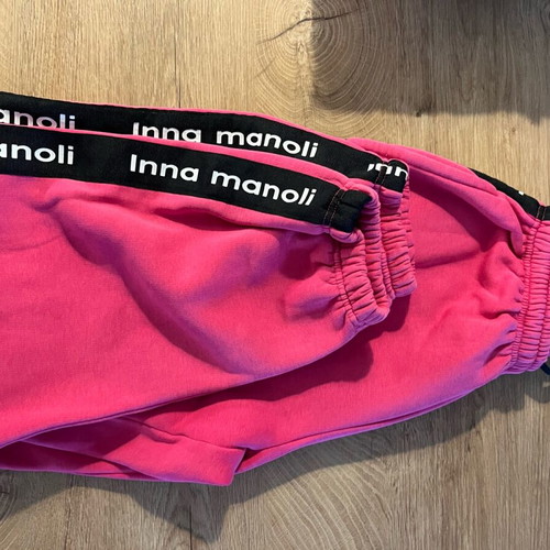 Inna manoli sweatshirt set like new, fuchsia