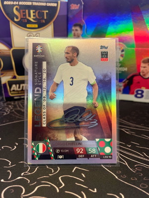 Topps Euro 2024 Match Attax Giorgio Chiellini LSS 10 καινούργιο