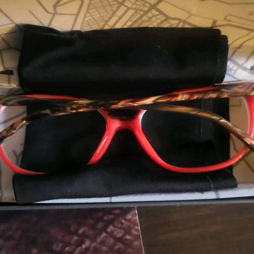 Yous Myopia Glasses Orange Like New, -4/-4