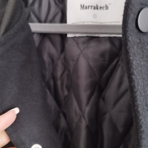 College jacket black, like new, size L