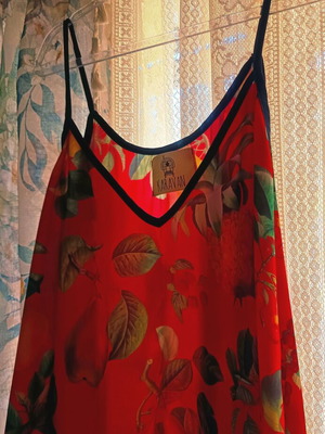 Karavan Tati dress like new, red coral
