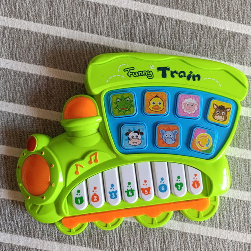 Funny Train baby piano toy