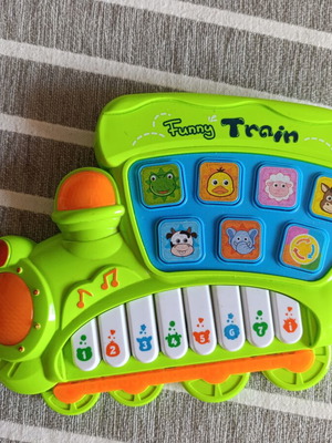 Funny Train baby piano toy