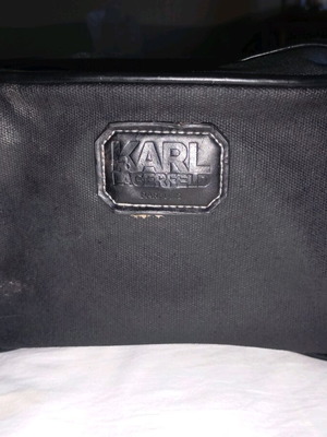 Κοσμητική τσάντα unisex vintage Karl Lagerfeld