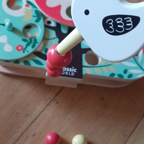 Wooden magnetic game Drypokarydos used, Classic World