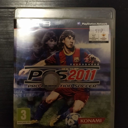 Pro Evolution Soccer 2011 PS3 used