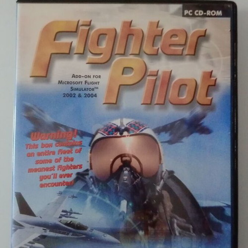 Fighter Pilot videogame used, without manual, PC