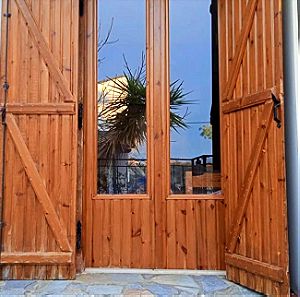 Ξύλινες πόρτες παράθυρα μπαλκονόπορτες κουφώματα σουηδικα