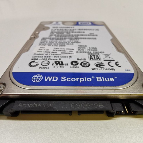 Western Digital Scorpio Blue WD1600BEVT 160GB σαν καινούργιο