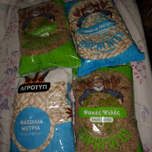 Lentils and beans pack of 3 and 2, new