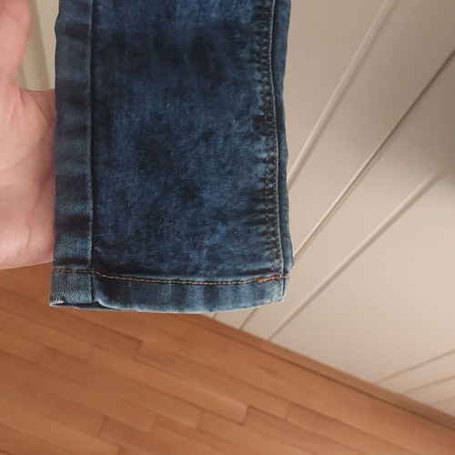 Elastic jean leggings Pull & Bear size 40 like new, blue