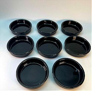 Σετ 8 κεραμικά bowl Cermer σε μαύρη απόχρωση 3x12