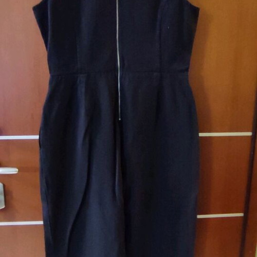 Michelle Keegan denim jumpsuit new, black with waist cutout