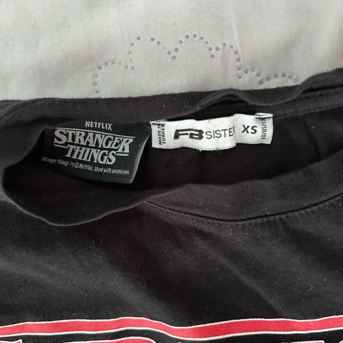 Stranger Things baggy t-shirt size XS like new