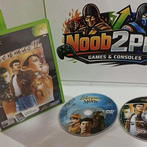 Shenmue II Xbox Classic Original game used with Shenmue Movie DVD