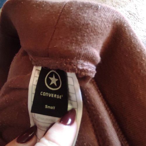Converse velvet brown trousers slightly used vintage