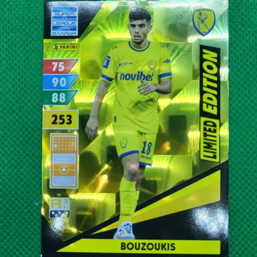 Bouzoukis Limited Edition Panaitolikos Panini Greek Superleague 2024-25 new