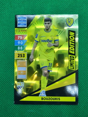 Bouzoukis Limited Edition Panaitolikos Panini Greek Superleague 2024-25 new
