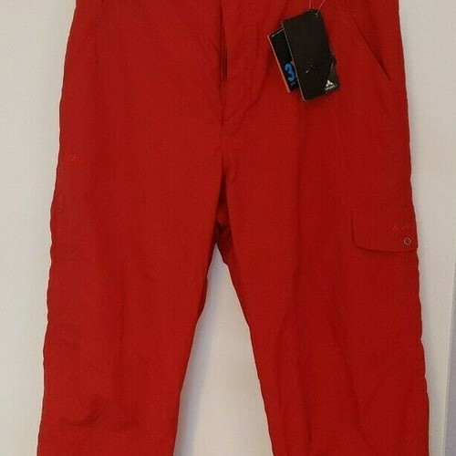 Vaude 3/4 Outdoor 3xDRY pants trouser new, size 42, red