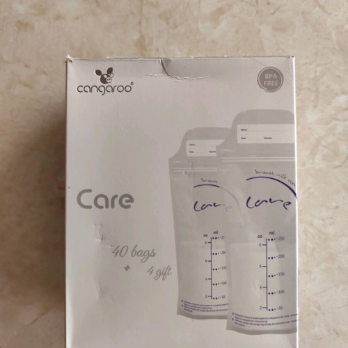 Cangaroo breast milk storage bags new