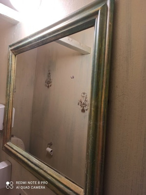 Καθρέφτες μεταχειρισμένοι, δύο τεμάχια, διαστάσεις 80 Χ 100