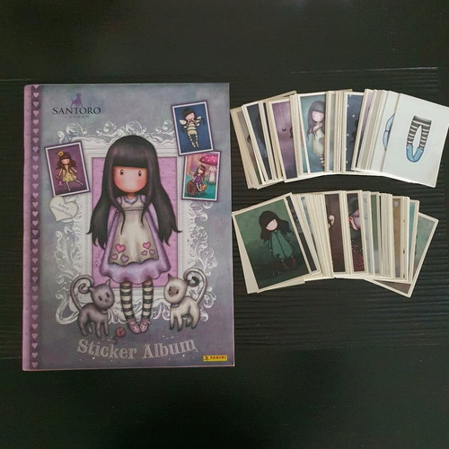 Santoro Gorjuss 2 Panini album like new with complete sticker set
