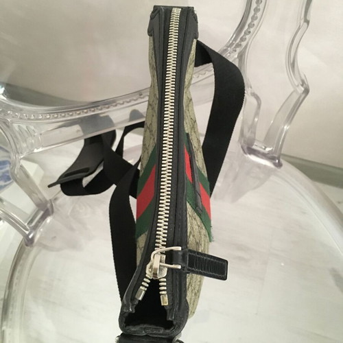 Gucci Ophidia Messenger leather shoulder bag used, colorful