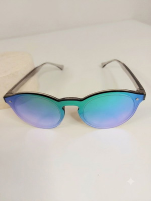 Emporio Artisti Italiani sunglasses mirror blue/green CAT3 unisex like new with case