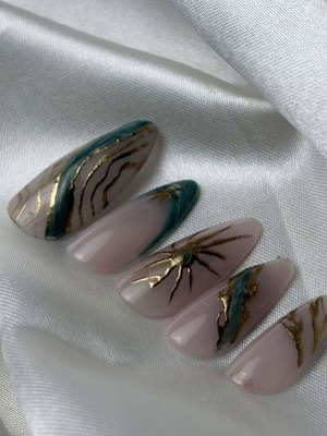 Press On Nails Summer Boho Collection new