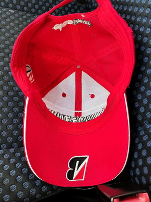 Bridgestone hat like new, red