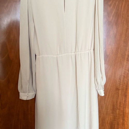 Midi dress H&M new, beige with belt