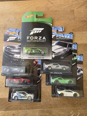 Hot Wheels Forza Motorsport Full Set of 6 New