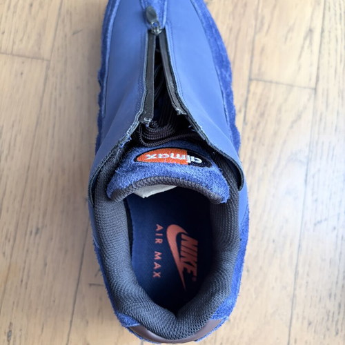 Nike Air Max 95 Big Bubble Zipper Loyal Blue sneakers size 44 like new