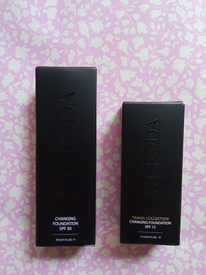 MERODA Changing Foundation SPF 30 & SPF 15