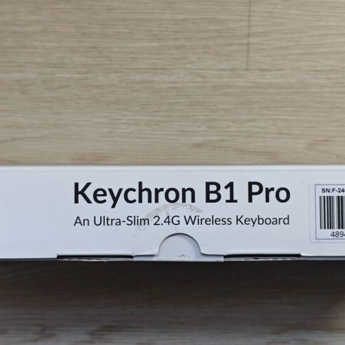 Keychron B1 Pro wireless keyboard new, ultra-slim with 1200h battery