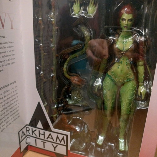 Poison Ivy figure DC Batman Arkham City 20cm like new