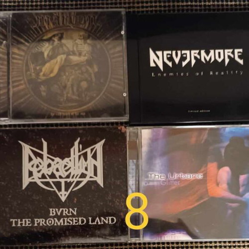 Heavy Metal CD like new, pack of 5