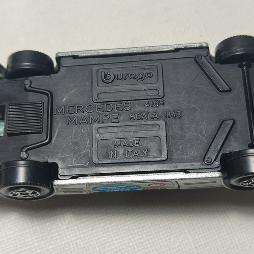 Bburago Mercedes Mampe 1/43 model car used, good condition