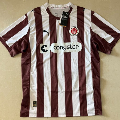 St. Pauli 2025/2026 Home Kit football jersey, XL