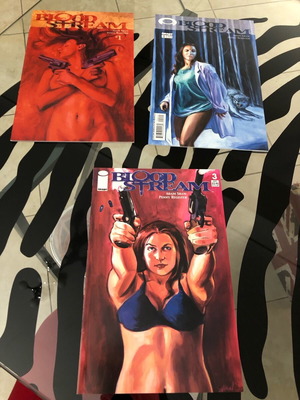 Blood Stream set of 3 issues new, Image Comics, English